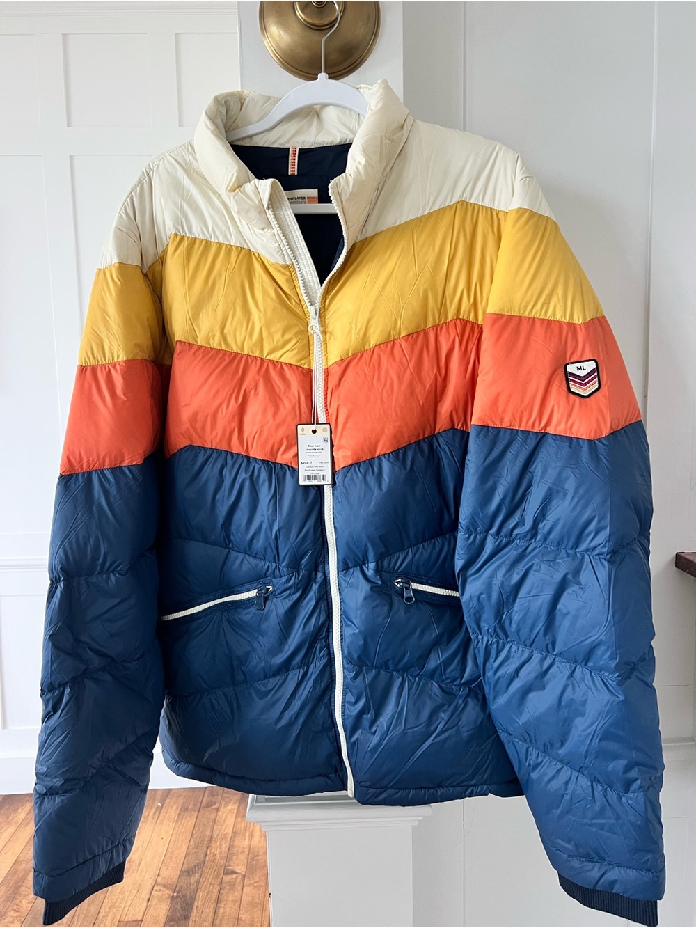 Men’s Marine Layer Retro Colorblock Puffer Jacket